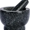 CASA Black Stone Mortero Con Pistilo Negro Discount