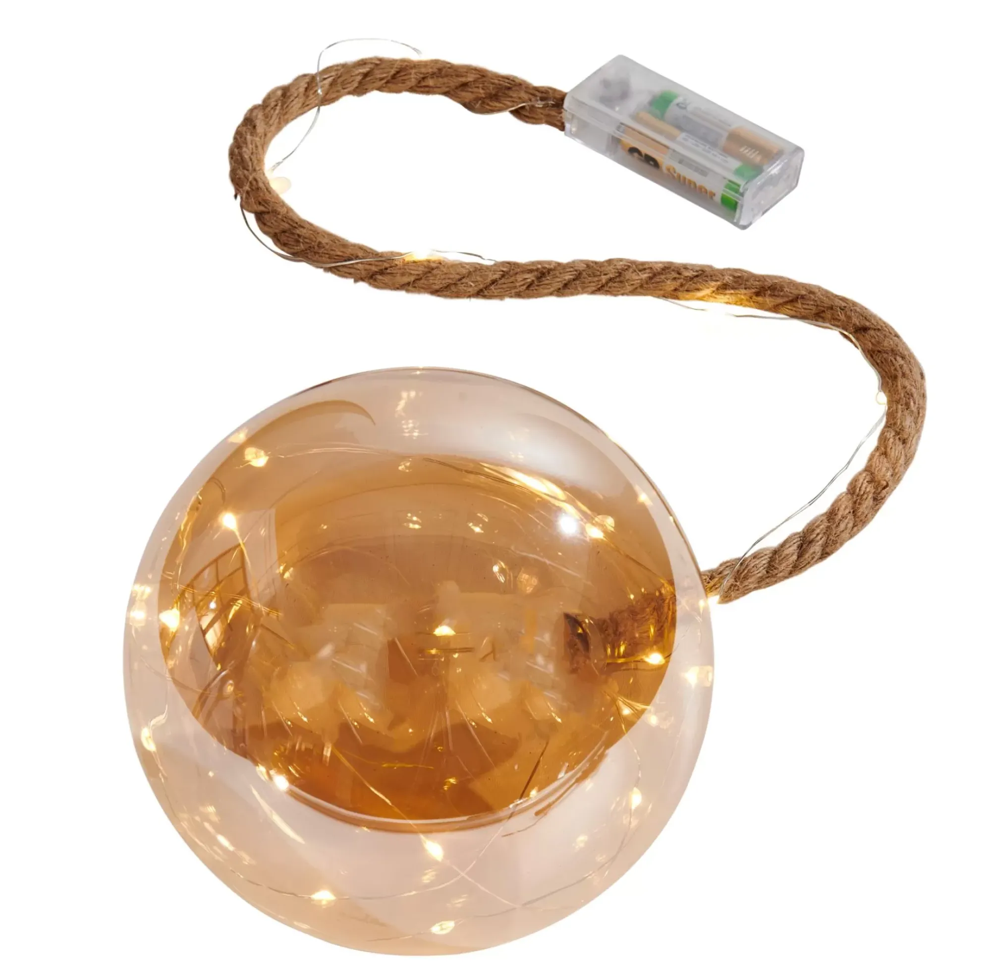 CASA Bloxem Bola Decorativa Con 21 Leds Dorado Store