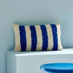 CASA Blues Cojin Azul Fashion