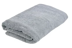 CASA B-Lux Toalla De Bano Plateado Flash Sale