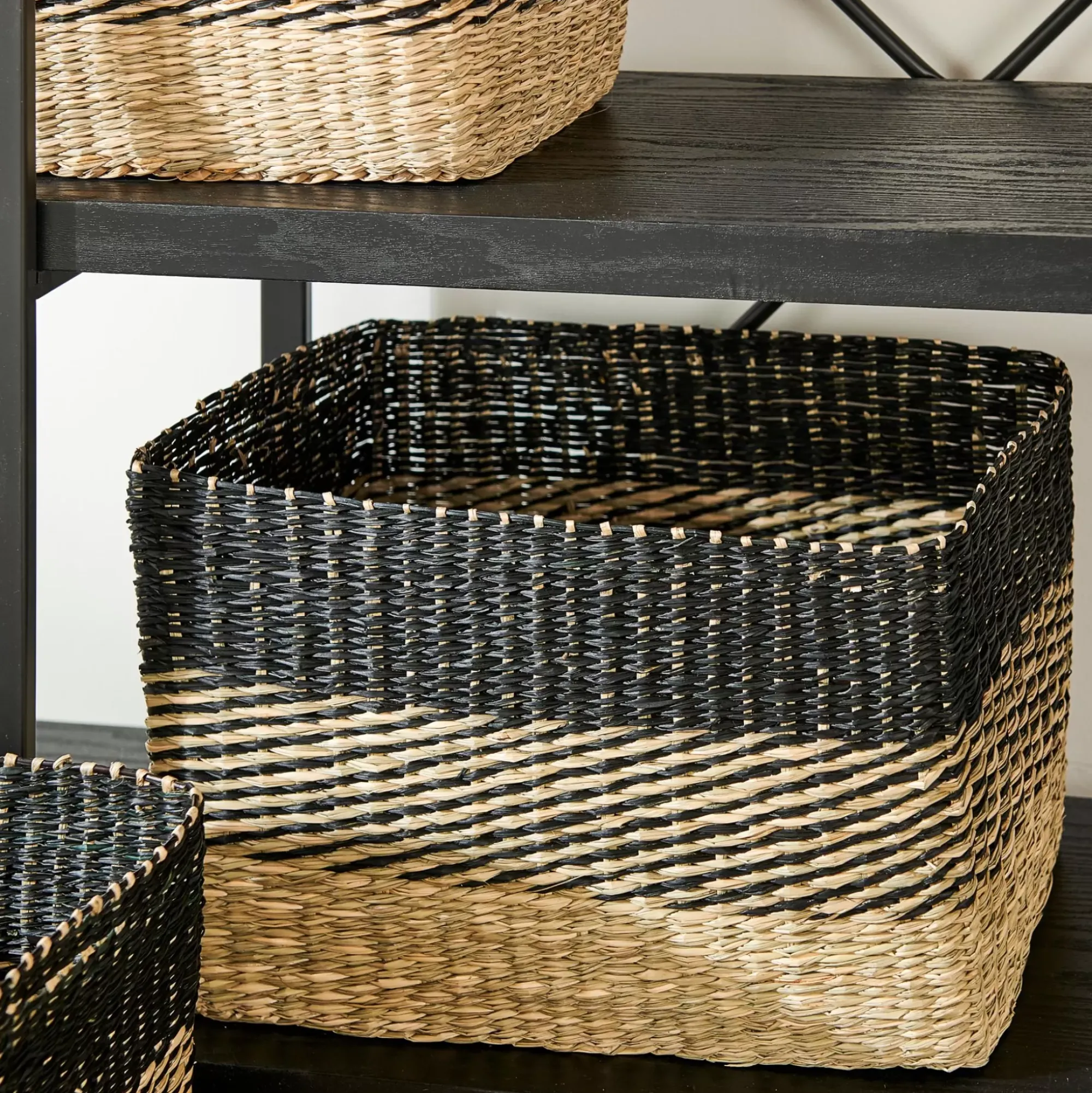 CASA Bobo Cesta Negro, Natural Online