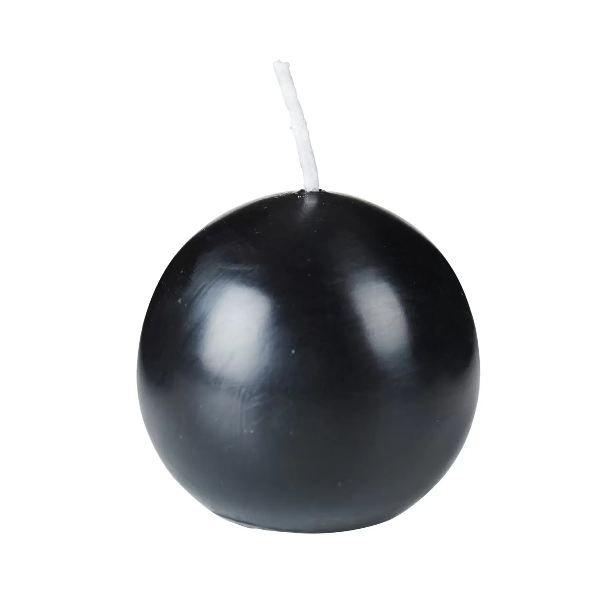 CASA Bola Vela Esferica Negro Outlet
