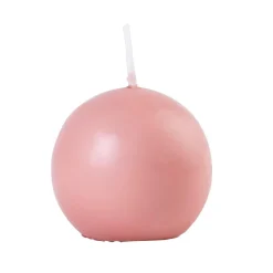CASA Bola Vela Esferica Rosa Cheap