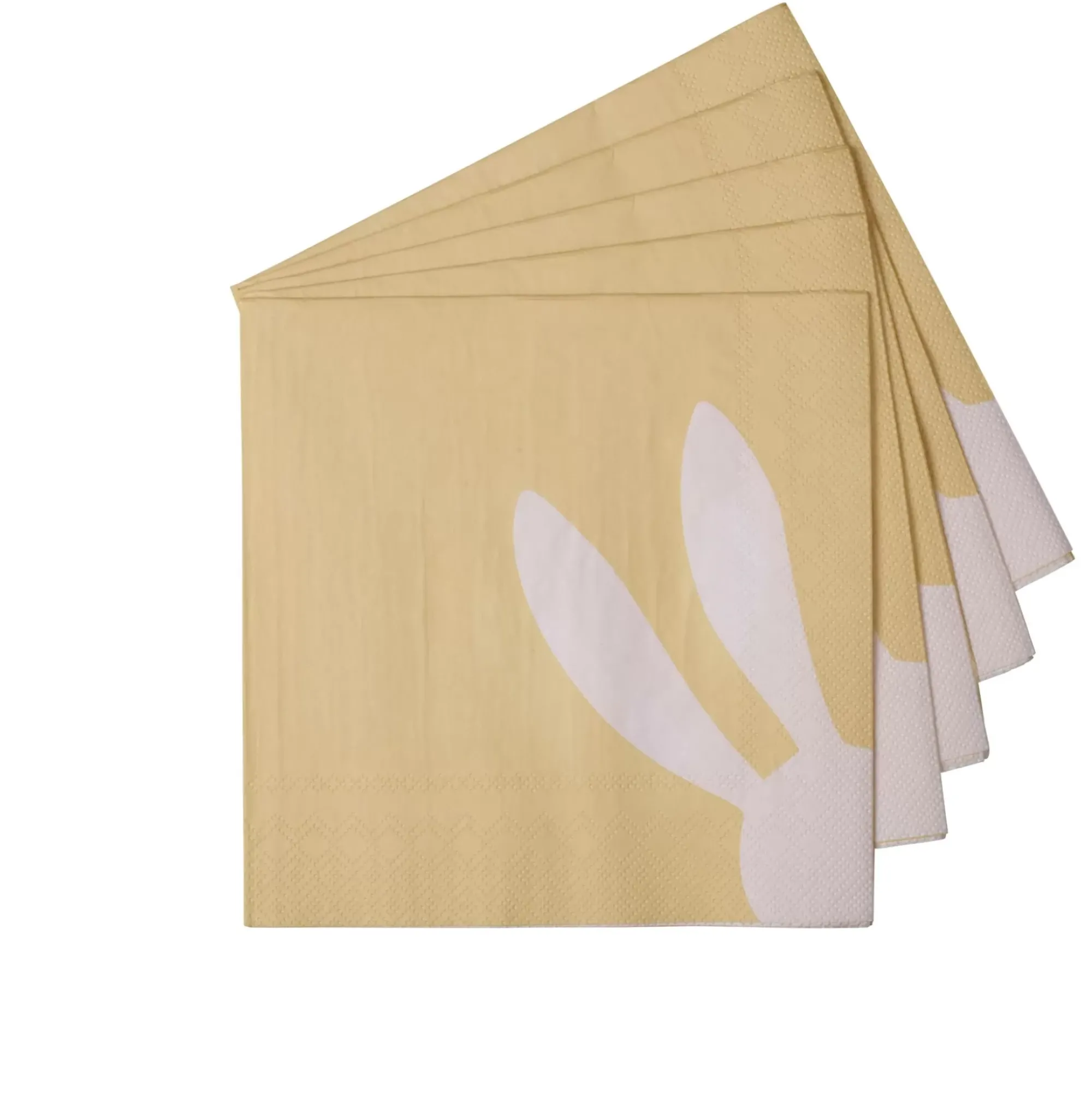 CASA Bunny Paquete De 20 Servilletas Amarillo Shop
