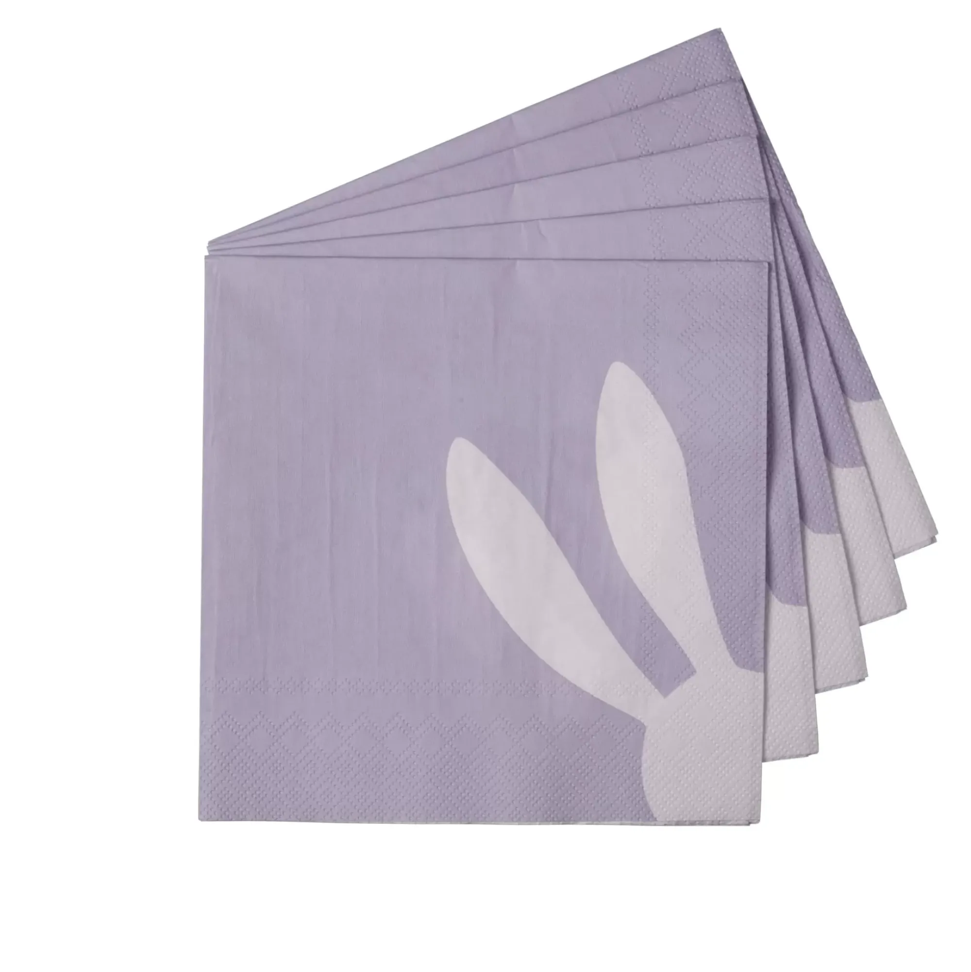 CASA Bunny Paquete De 20 Servilletas Morado New