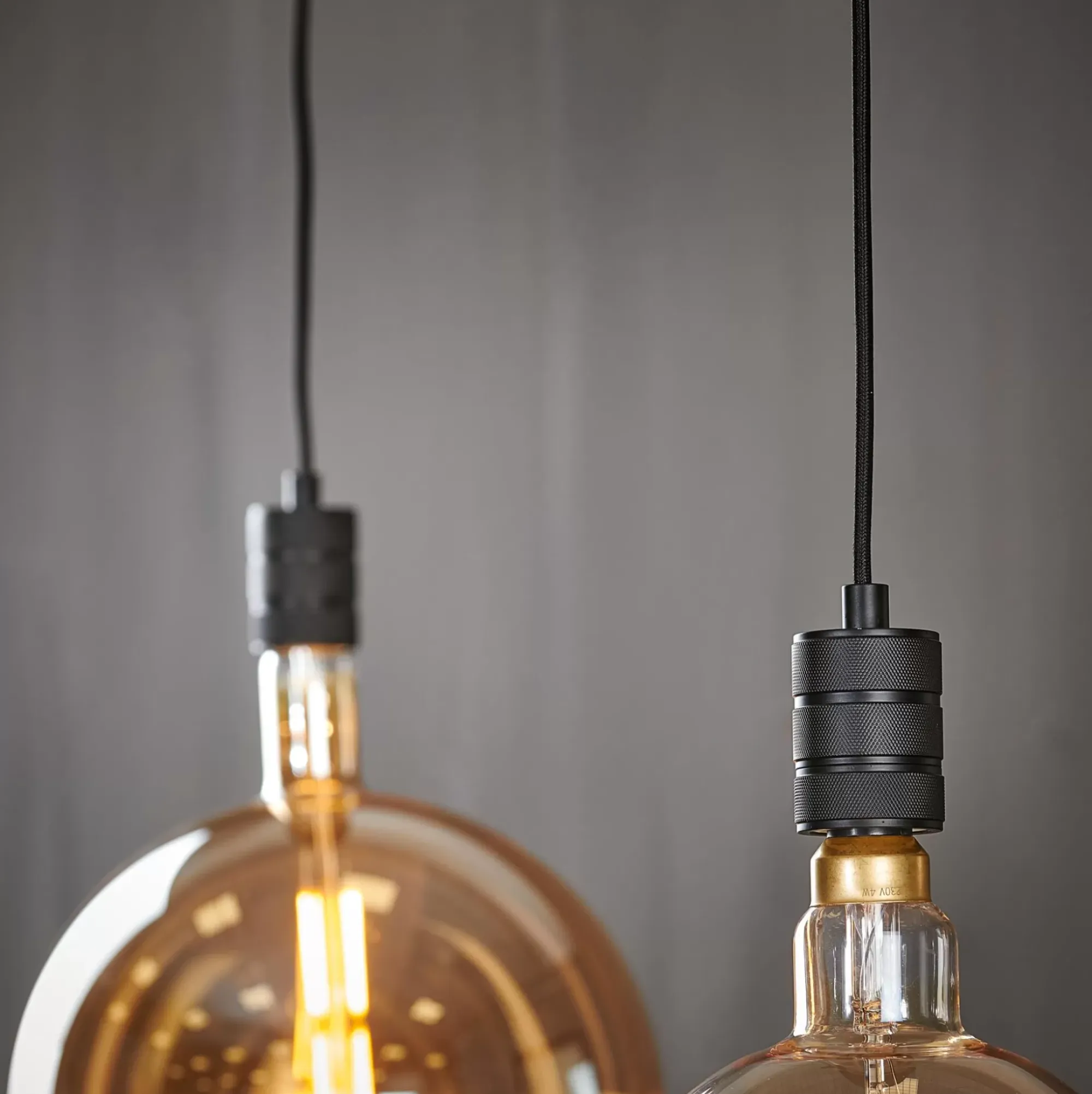 CASA Calex Lampara Colgante Negro Cheap