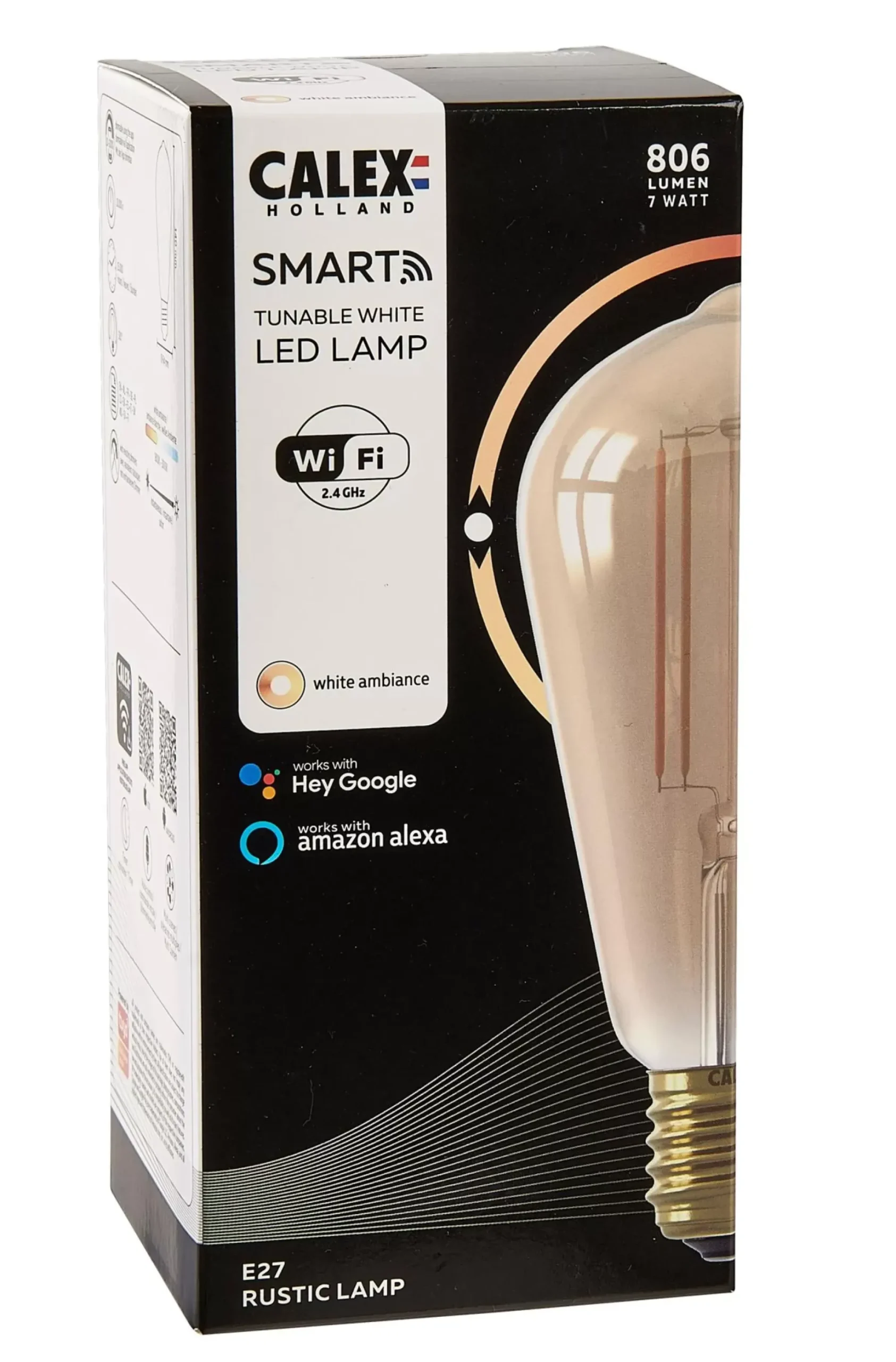 CASA Calex Smart Lampara Led E27 1800-3000K Shop