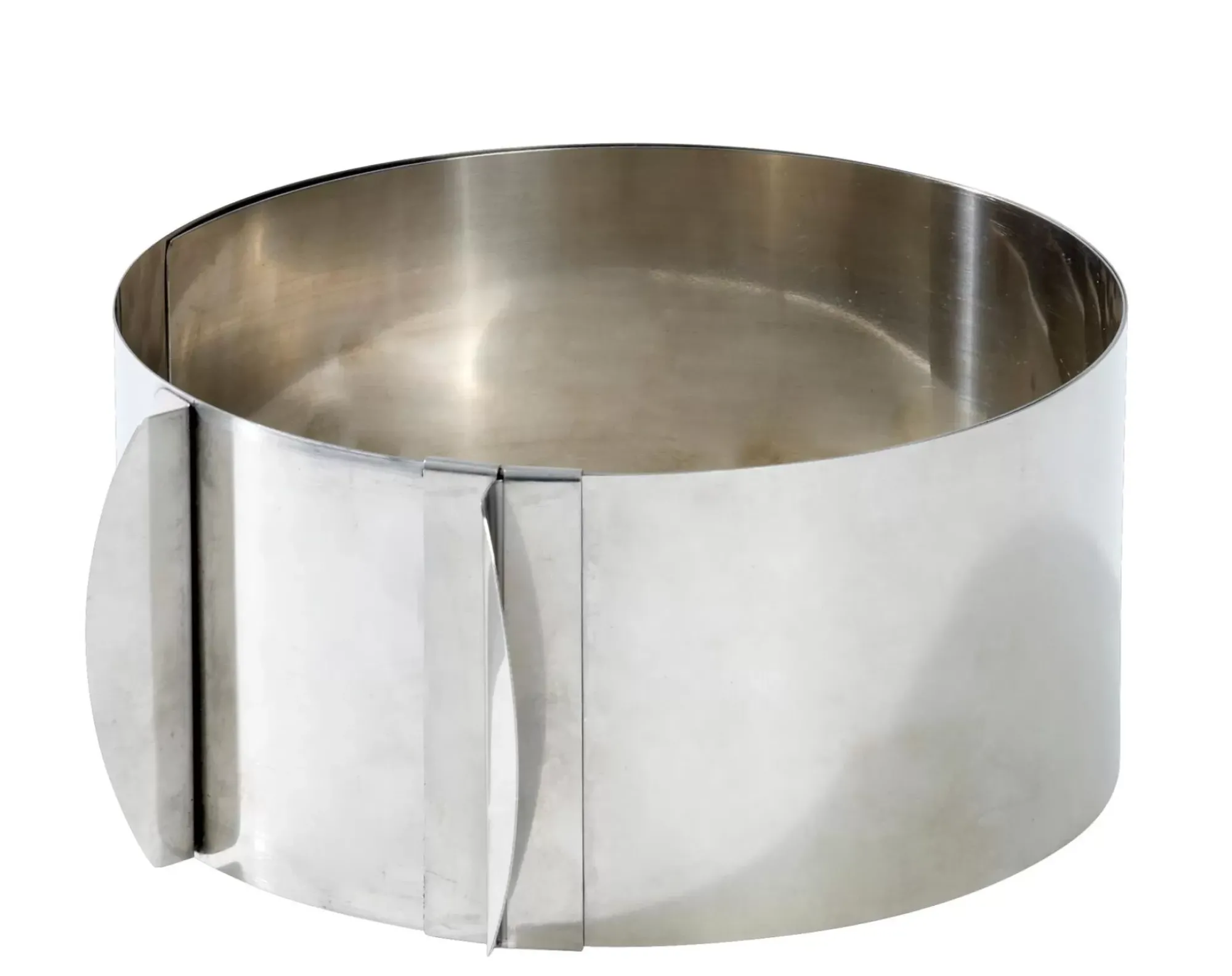 CASA Caramella Molde Anillo Tarta Ajustable Plateado Sale