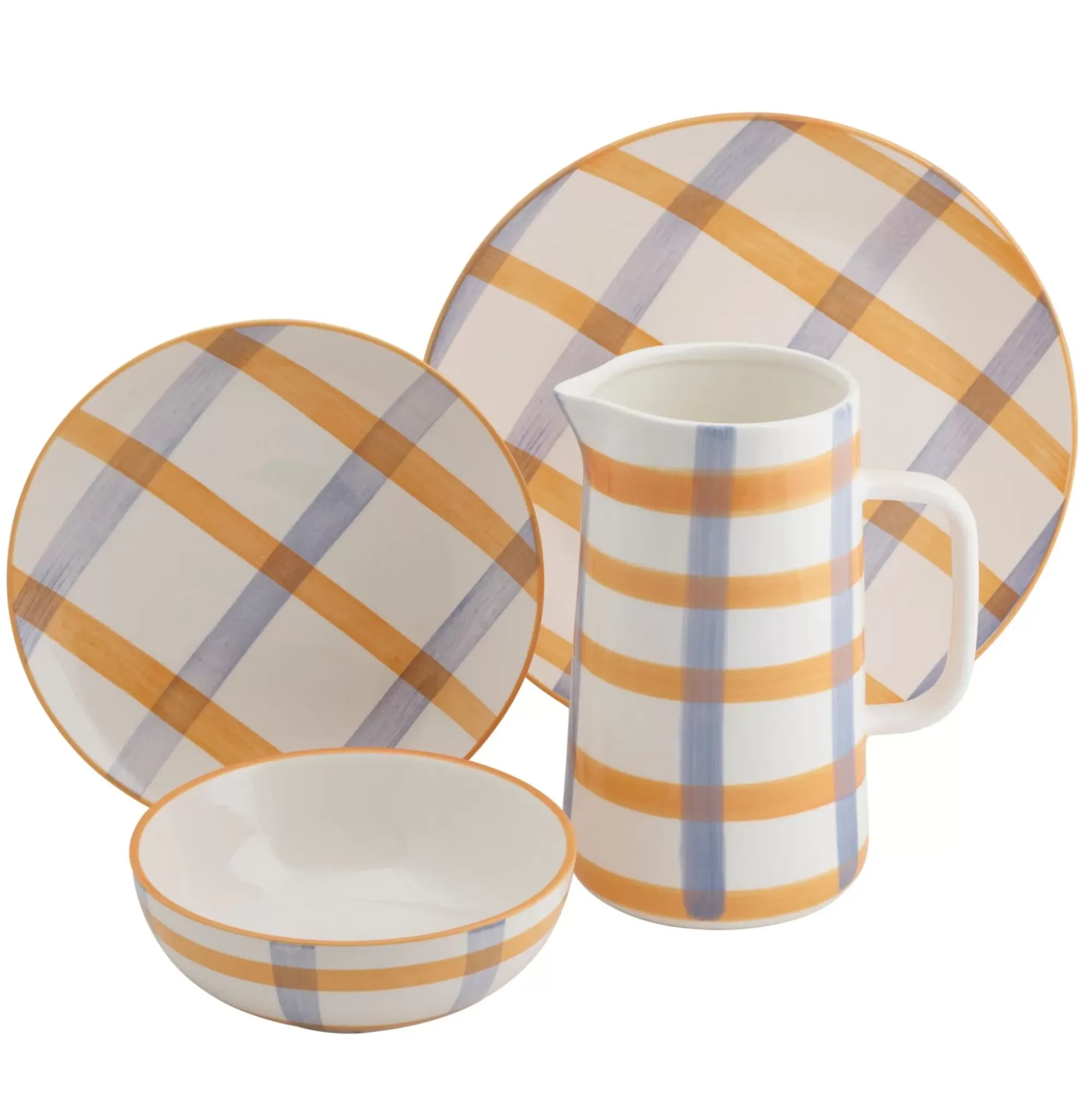 CASA Carey Plato Naranja, Morado New