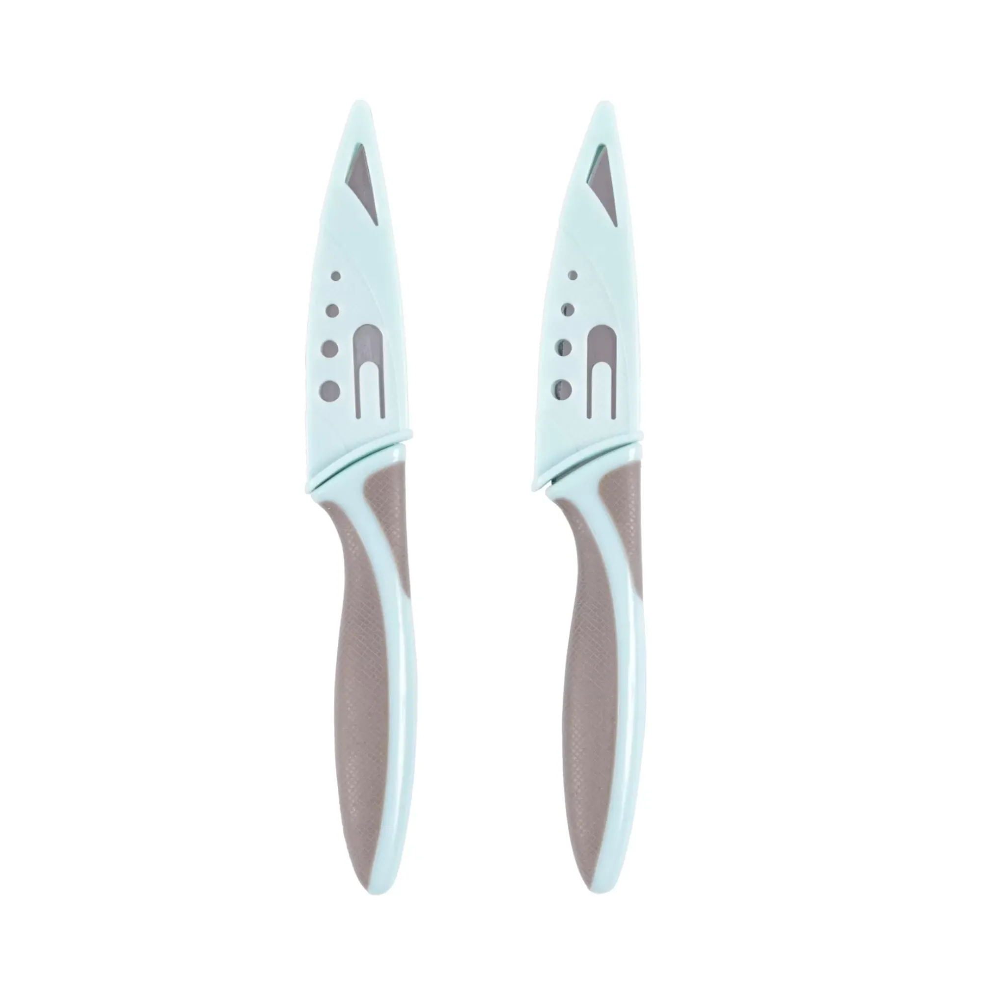 CASA Kitchen Cuchillo Pelador Juego De 2 Gris, Azul Cheap