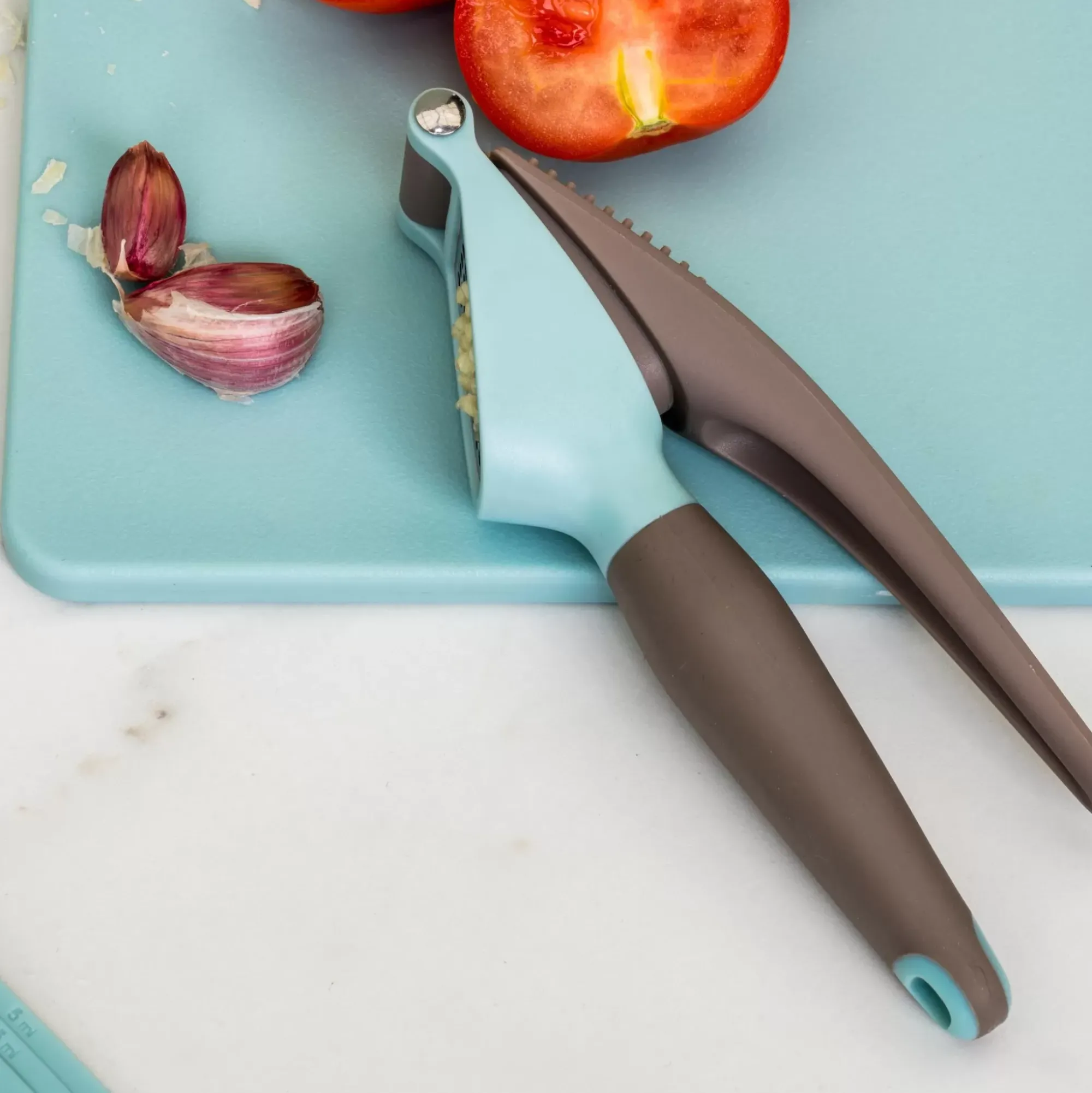 CASA Kitchen Prensa De Ajo Gris, Azul Discount