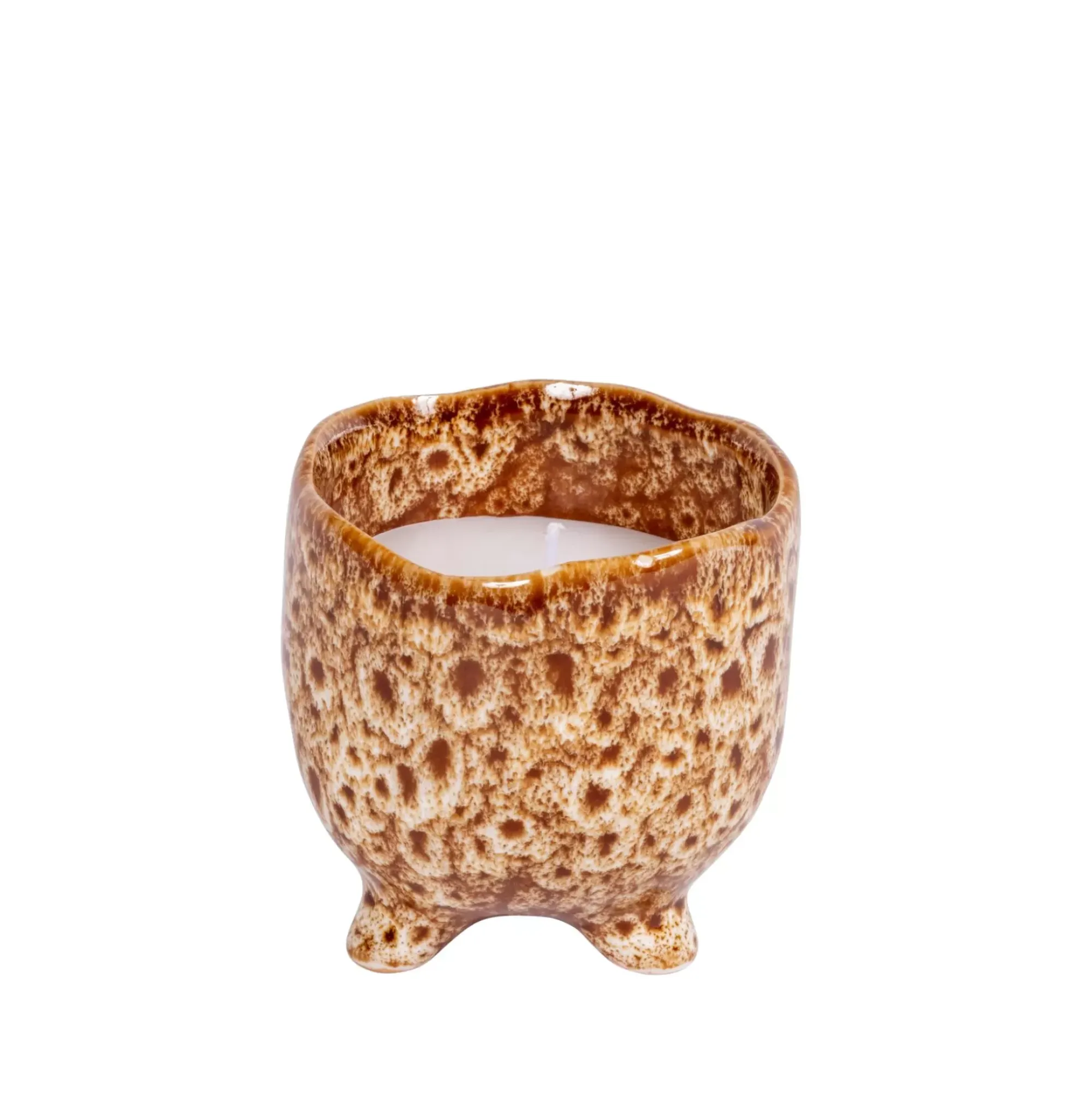 CASA Ceramic Vela En Maceta Marron Store