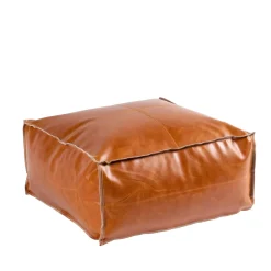 CASA Cognac Puf Marron Sale