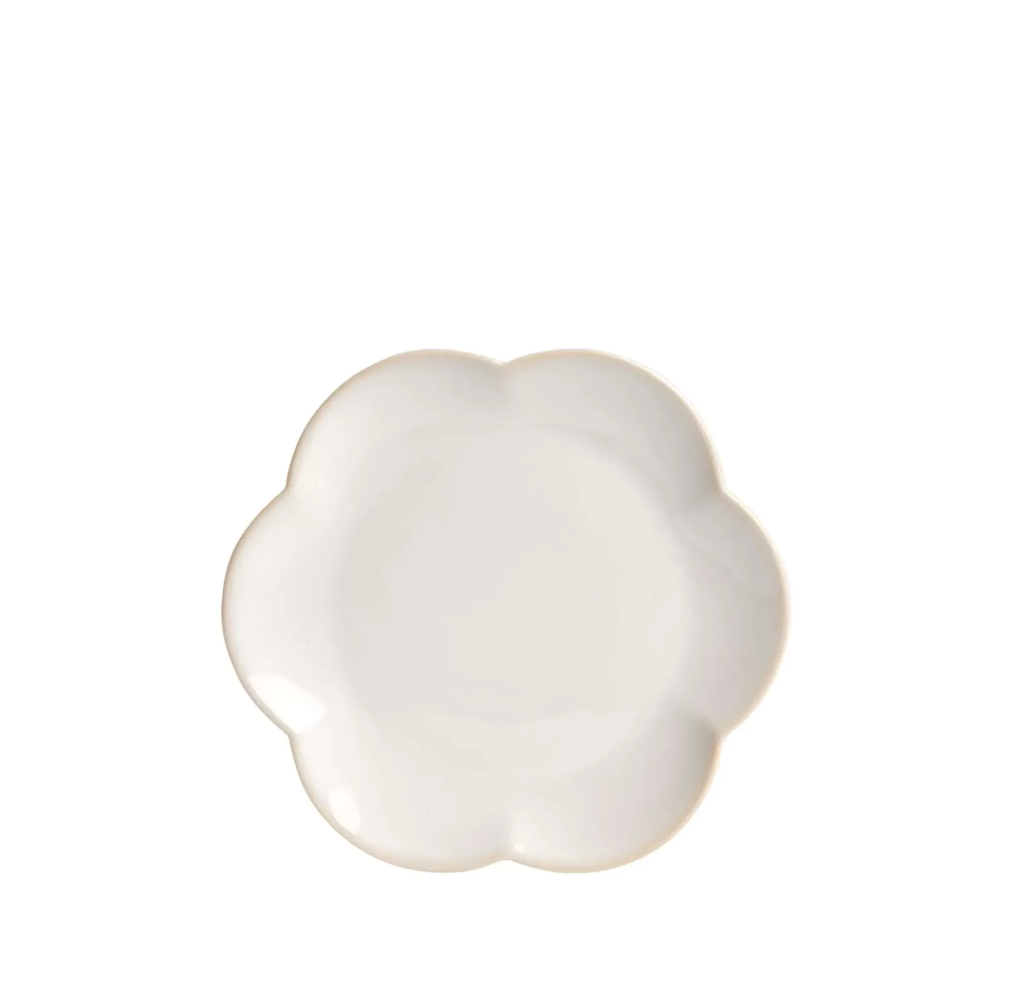 CASA Dahlia Flower Plato Blanco Cheap