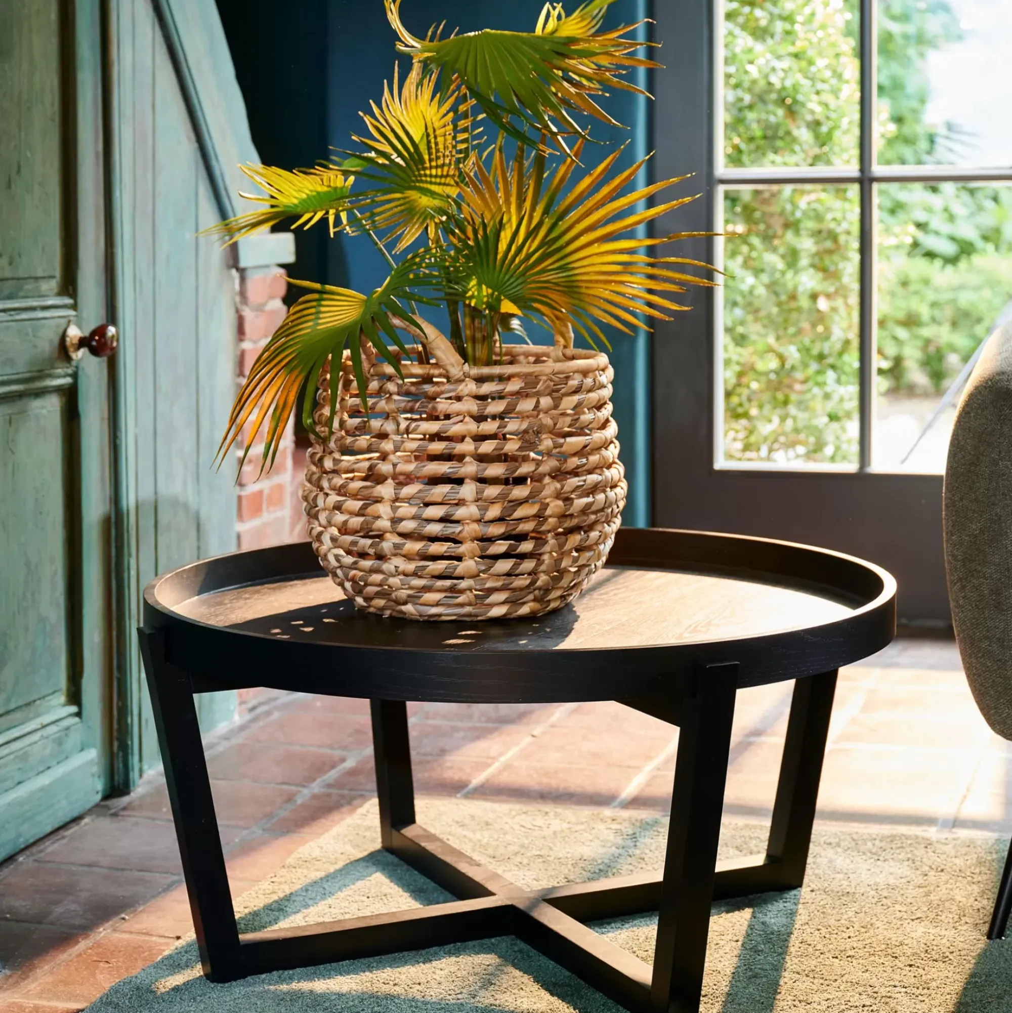 CASA Draco Mesita De Salon Negro Clearance