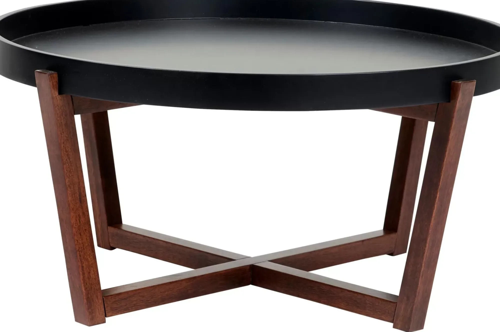 CASA Draco Mesita De Salon Negro, Marron Sale