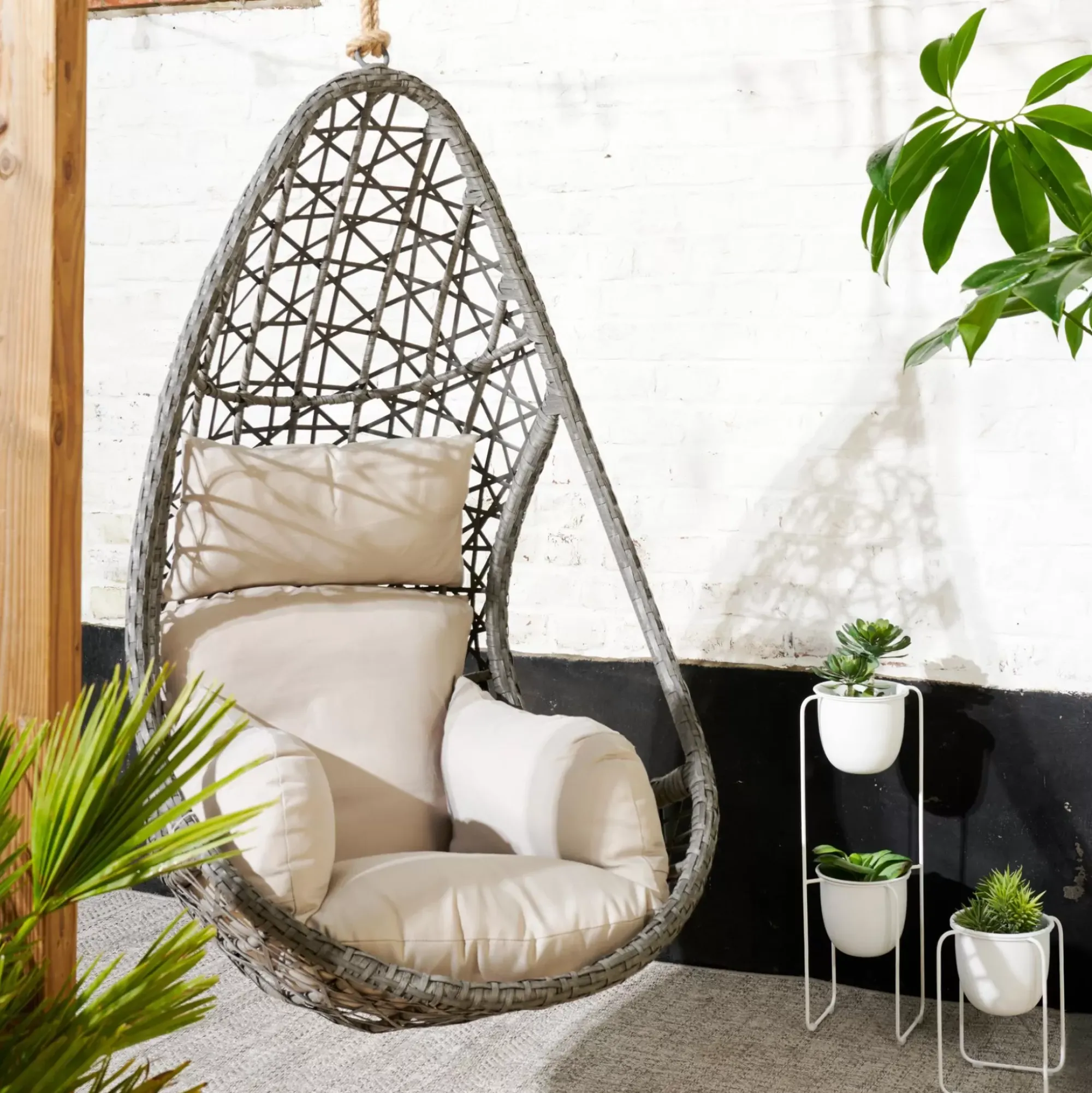 CASA Drop Silla Colgante Gris Shop