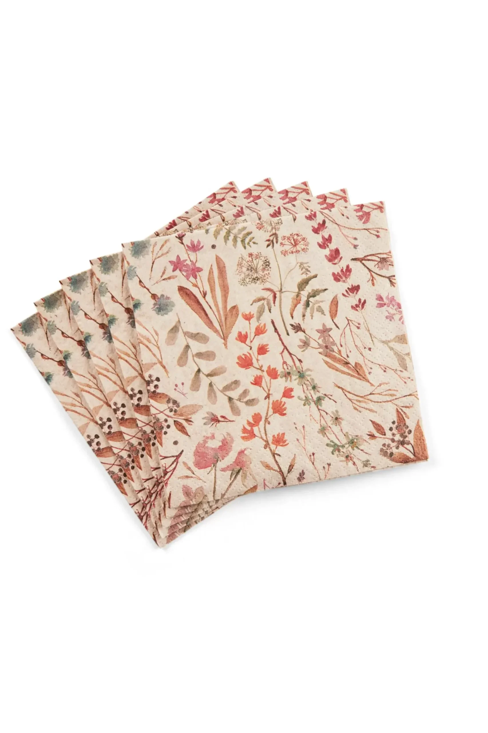 CASA Eco Dried Flower Paquete De 20 Servilletas Multicolor Best