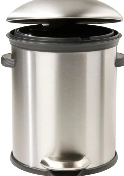 CASA Elegance Cubo Con Pedal 5L Plateado Cheap