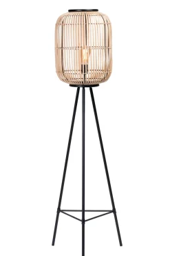 CASA Emilie Lampara De Pie Negro Cheap