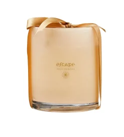 CASA Escape Indian Inspiration Vela Perfumada En Vaso Blanco, Beis, Multicolor Discount