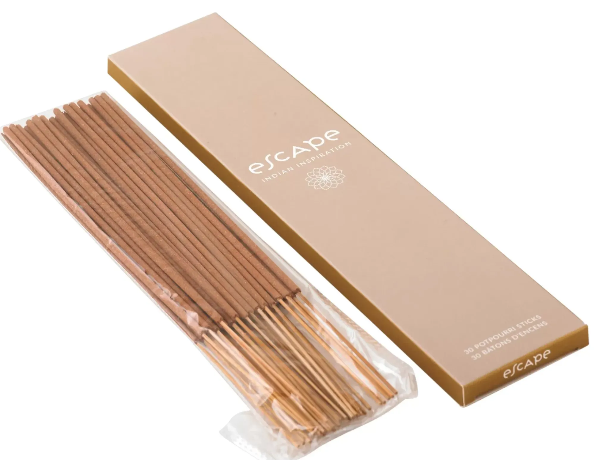 CASA Escape Indian Inspiration Incienso 30 Palillos Beis Fashion