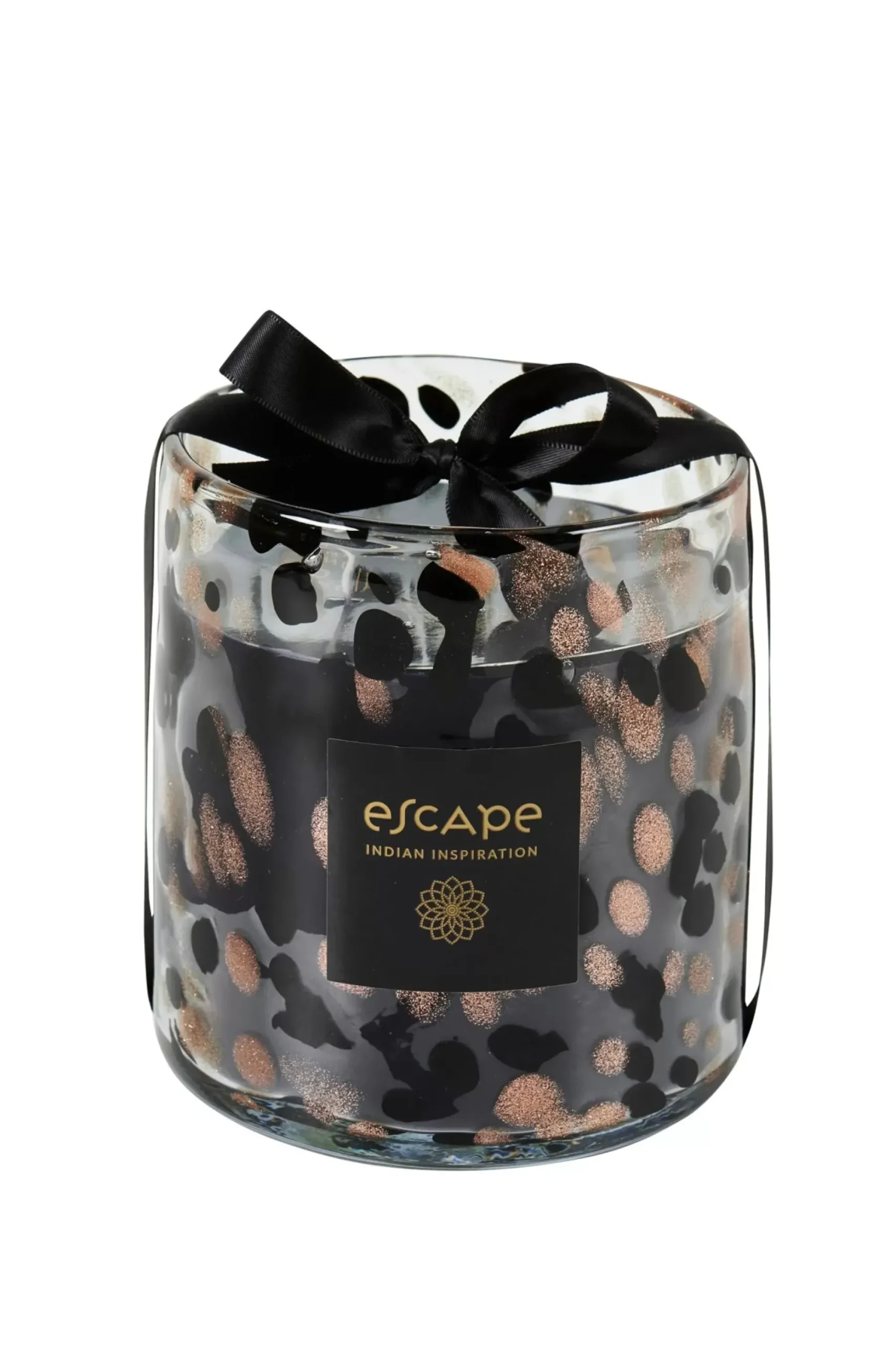 CASA Escape Indian Inspiration Vela Perfumada Xl Negro, Cobrizo, Multicolor Fashion