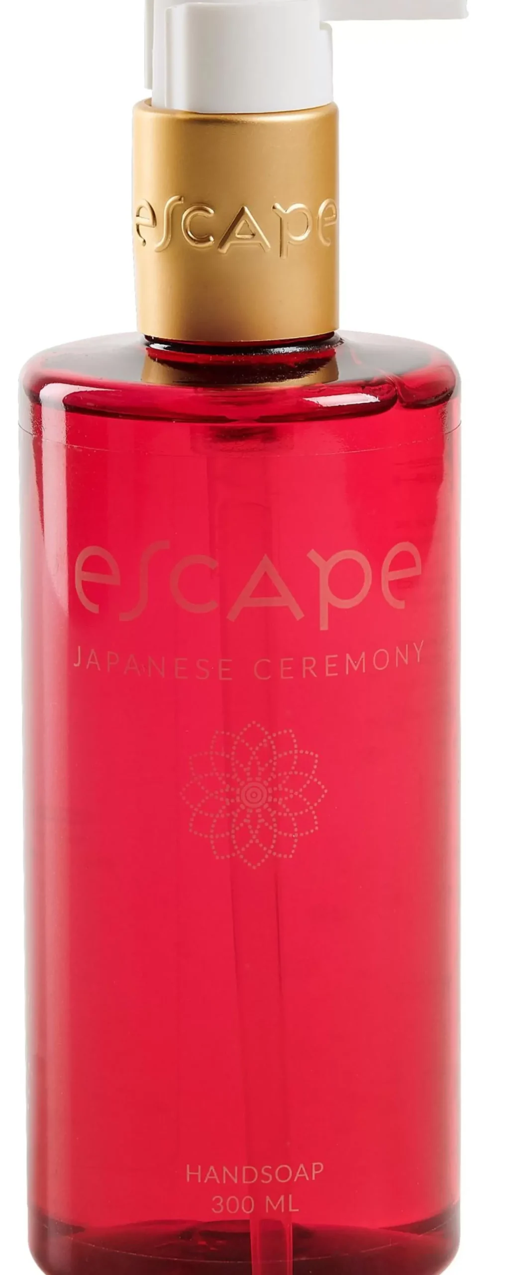 CASA Escape Japanese Ceremony Jabon De Mano En Dispensador Rojo Hot