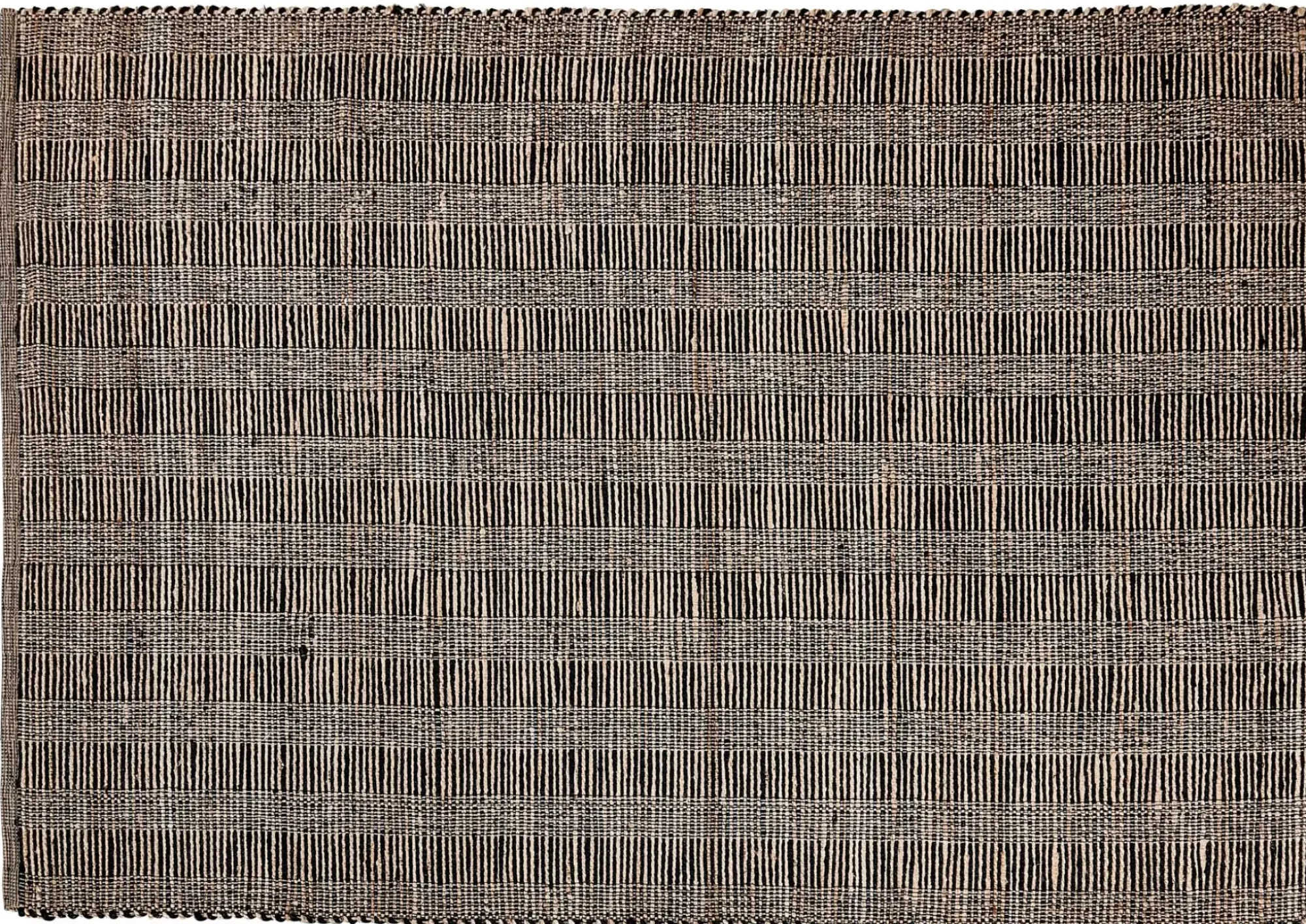 CASA Ethnic Alfombra Negro, Natural Best Sale
