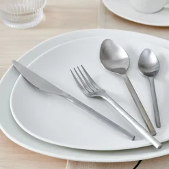 CASA Etna Satin Cubierto De 16 Piezas Plateado Clearance