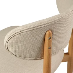 CASA Falco Silla De Comedor Beis Fashion