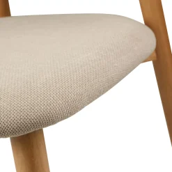 CASA Falco Silla De Comedor Beis Fashion