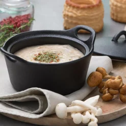 CASA Fero Cazuela Para Horno Con Tapa Negro Cheap