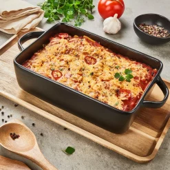 CASA Fero Fuente De Horno Negro Flash Sale