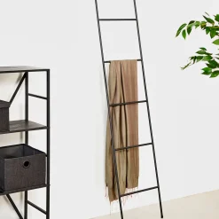 CASA Ferro Escalera Decorativa Negro Outlet