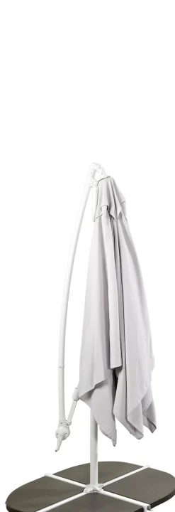 CASA Fiji Parasol Colgante Sin Pie Gris Claro Best Sale