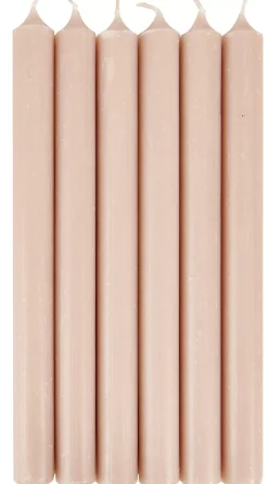 CASA Fina Velas Juego De 6 Beis Outlet