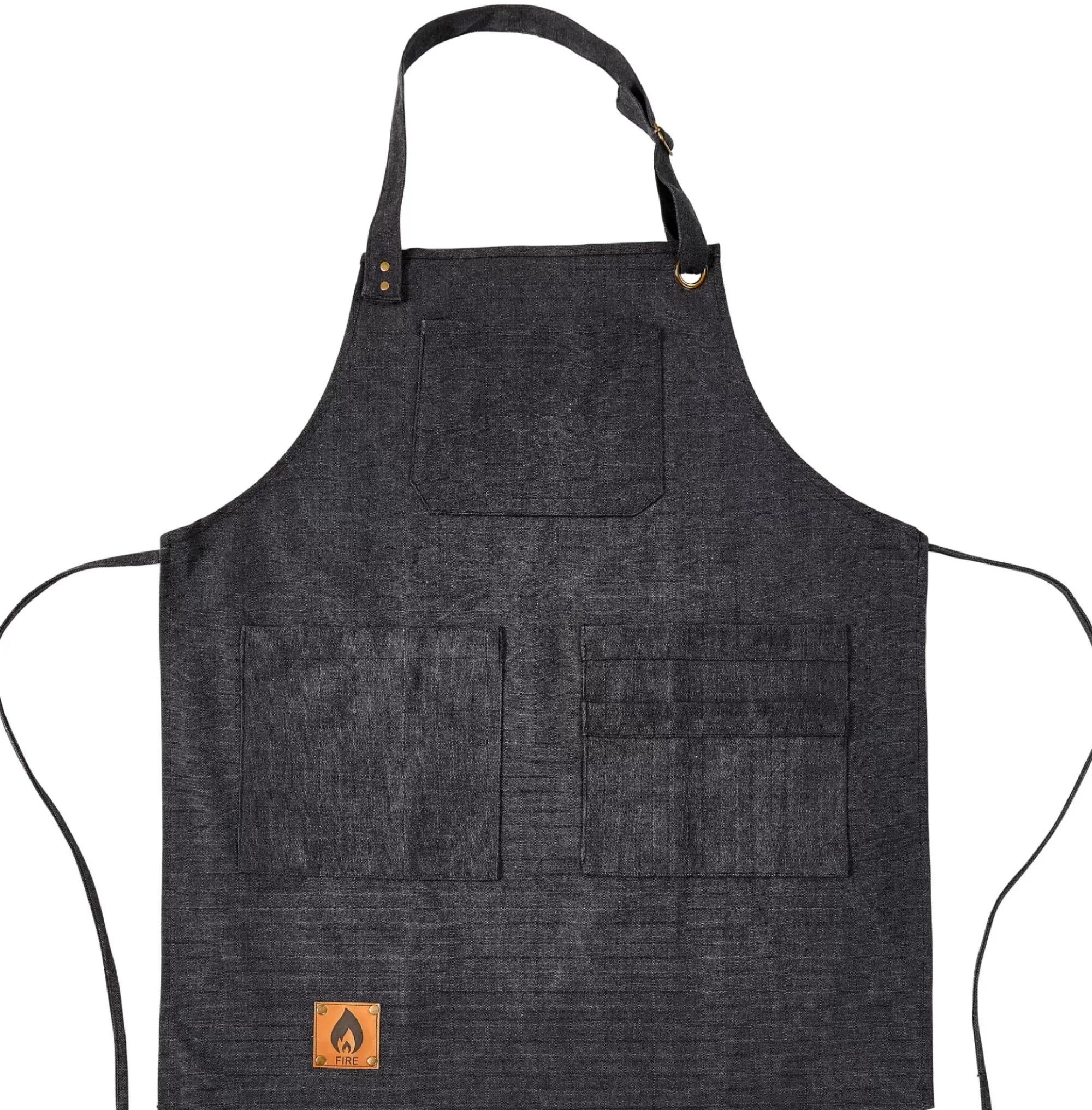 CASA Fire Delantal Negro Fashion