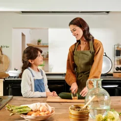 CASA Fire Delantal Verde Marron Online