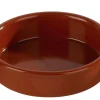 CASA Flan Crema Catalana Platito Marron New
