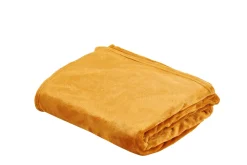 CASA Flanella Manta Amarillo Oscuro Outlet