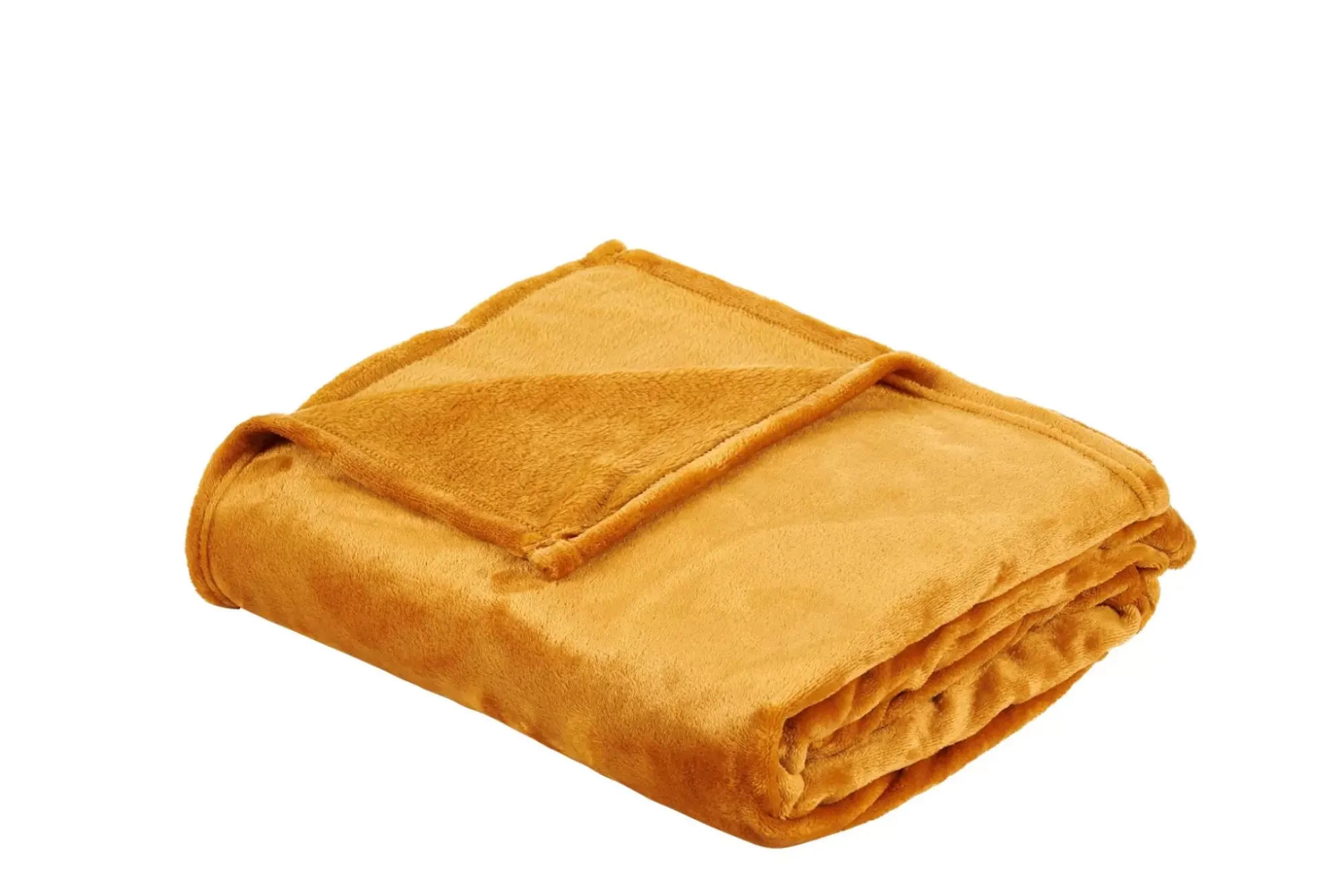 CASA Flanella Manta Amarillo Oscuro Outlet