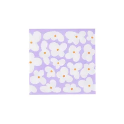 CASA Fleurs Lila Paquete De 20 Servilletas Varios Colores Sale