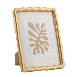 CASA Flowy Marco De Foto Dorado Flash Sale