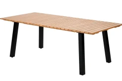 CASA Formax Mesa De Jardín Con Patas Natural/Negro Outlet