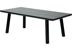 CASA Formax Mesa De Jardín Con Patas Negro Hot