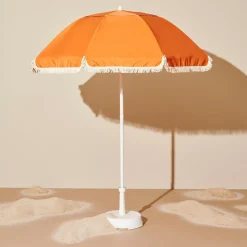 CASA Franja Parasol Sin Pie De Sombrilla Naranja Best Sale