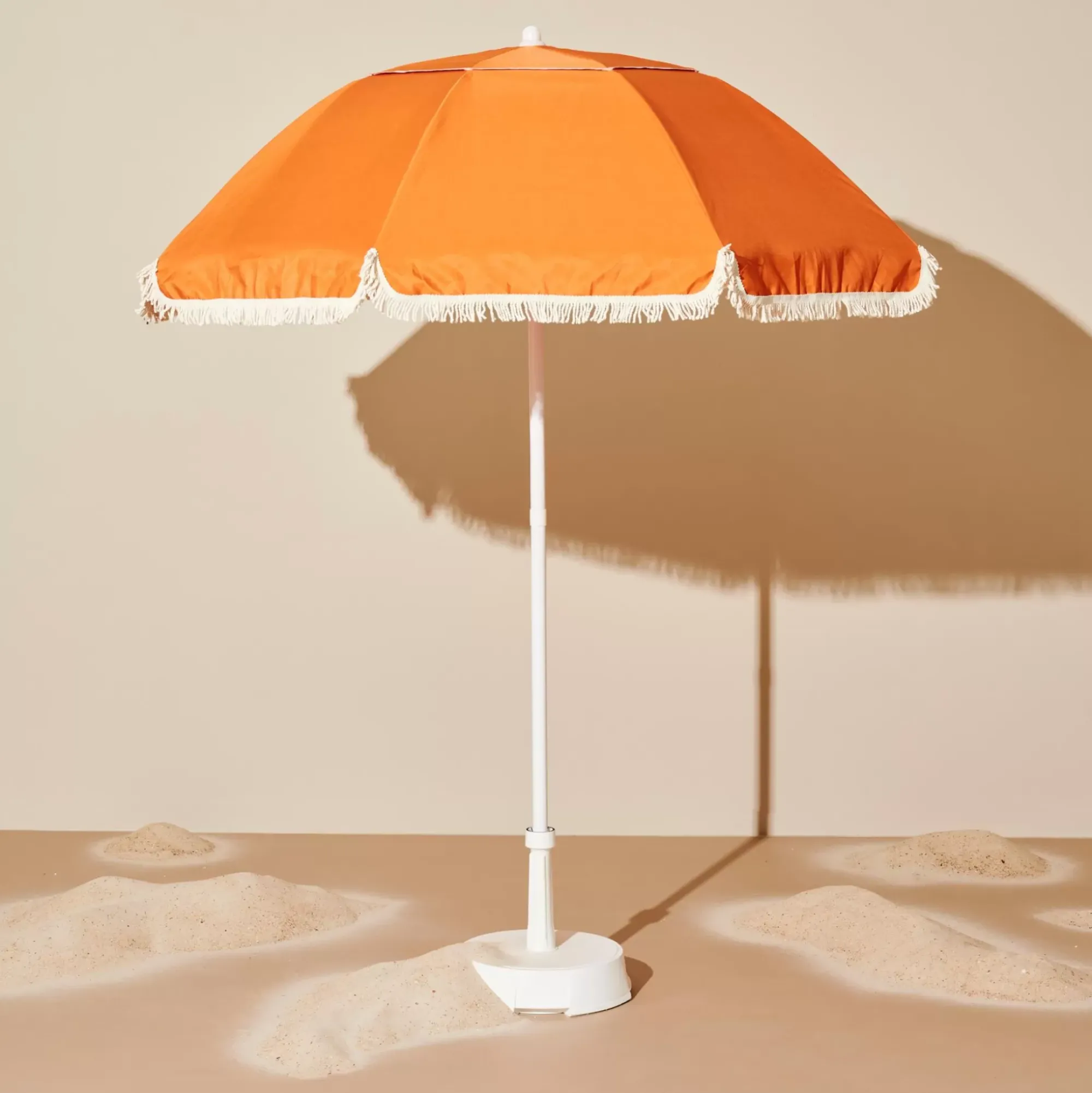 CASA Franja Parasol Sin Pie De Sombrilla Naranja Best Sale