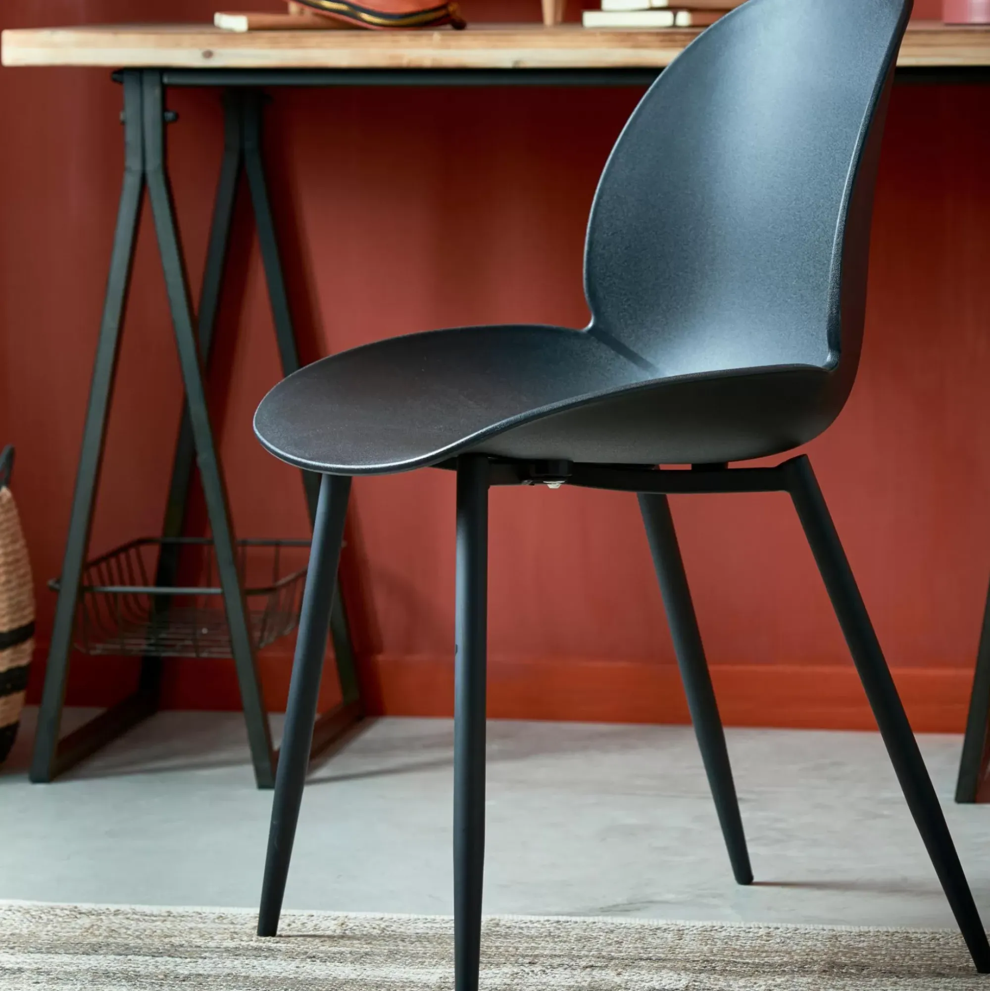 CASA Freya Silla De Comedor Negro Flash Sale