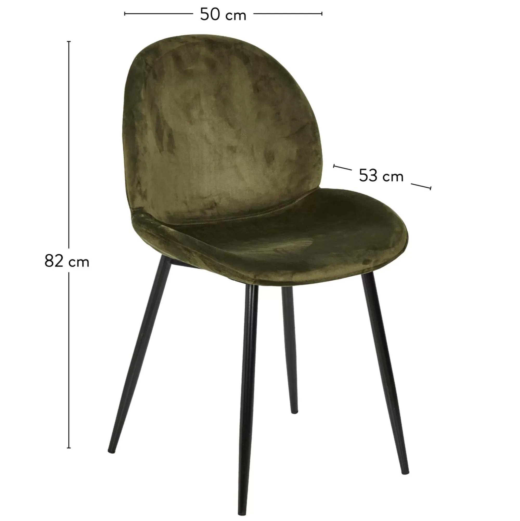 CASA Freyo Silla De Comedor Verde Oliva Best